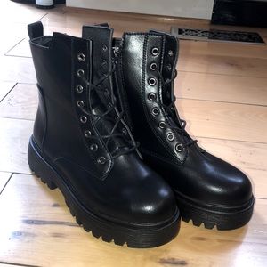 COPY - Women’s black combat boots
